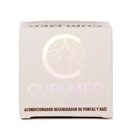 CurlMed Acondicionador Sólido Regenerador Puntas y Raíz Té Matcha 80g - 1